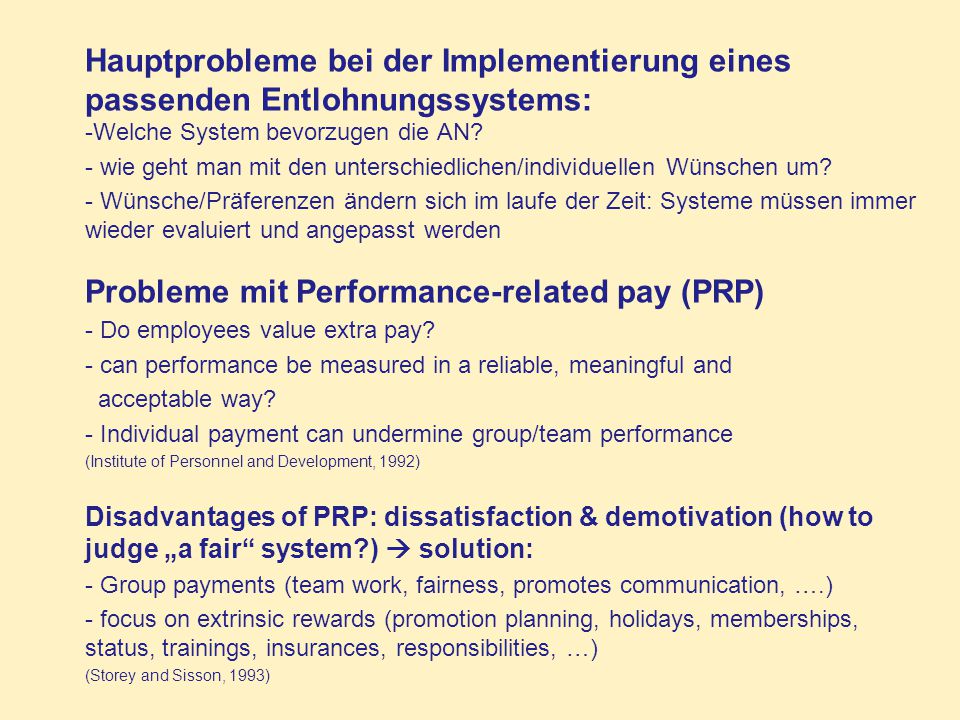 Performance-related pay
